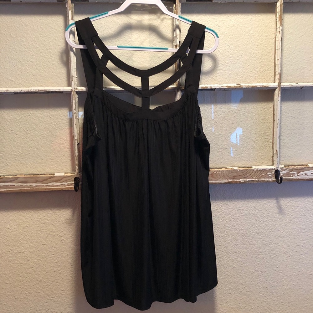 Sexy black tank top
